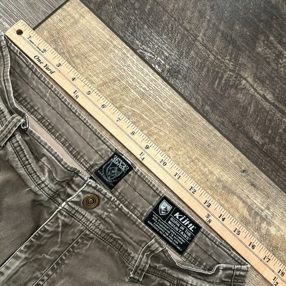 Kuhl Men's Utility Pants Khaki Size 36x32 - Picture 5 of 7